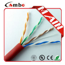 Hecho en China ethernet cable5e EIA / TIA-568B Estándares 1000ft / cartón